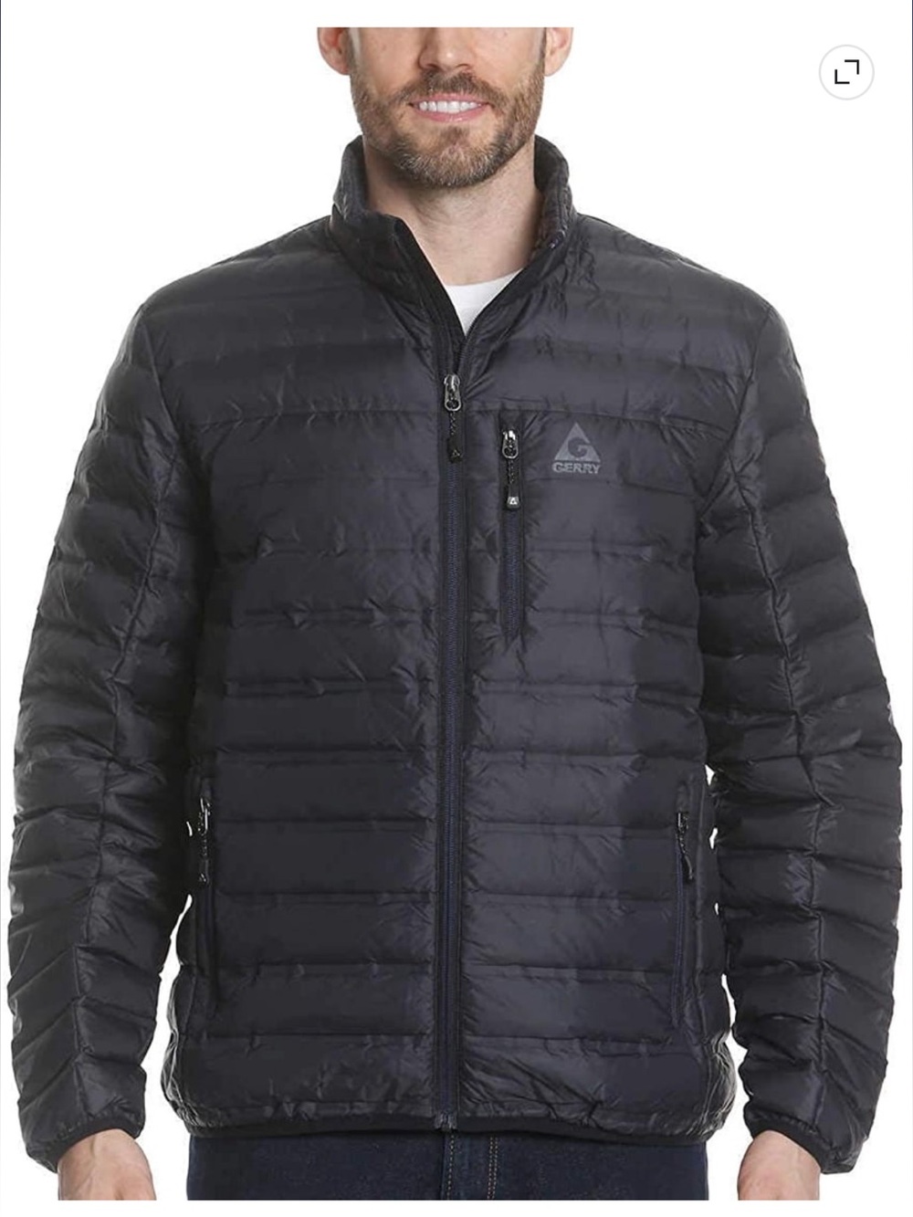 Gerry Down Puffer Jacket - Men’s Large Black